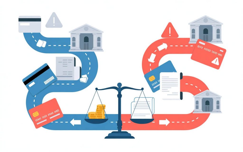 Сравнение чарджбека для карт Visa и Mastercard