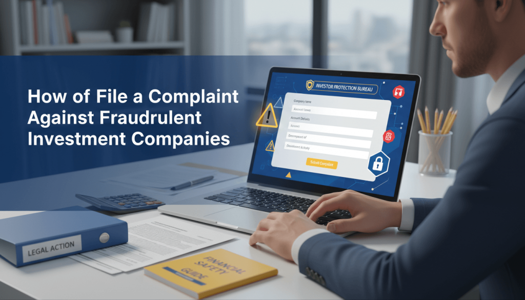 Процесс подачи жалобы на мошенническую инвестиционную компанию