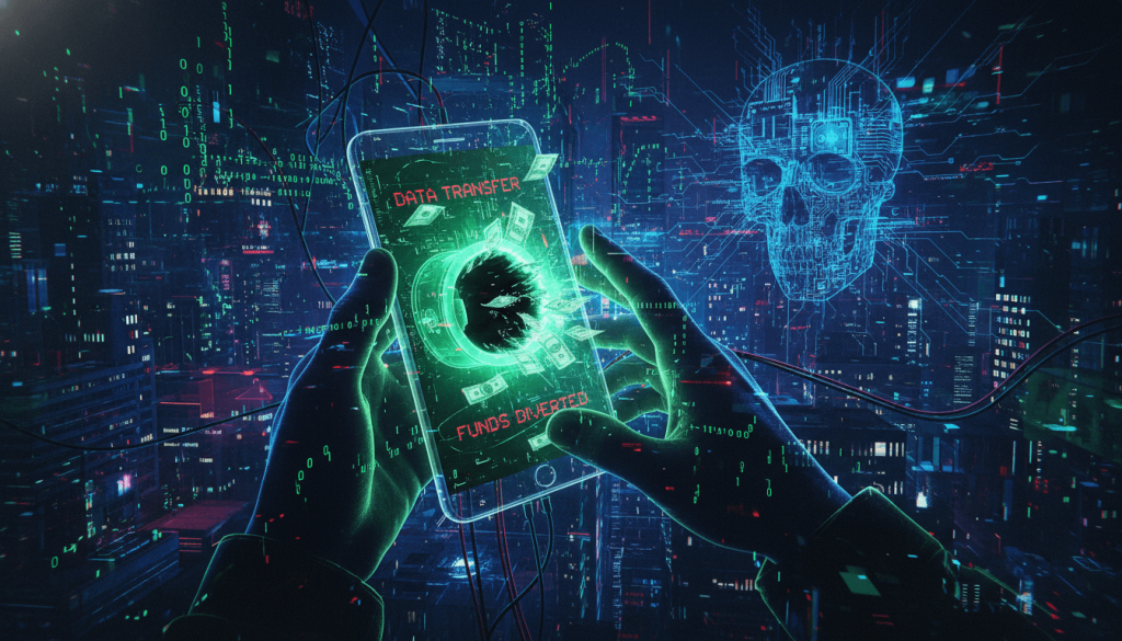 мошенники управляют телефоном и воруют деньги